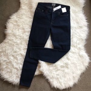 J.Crew Dark Wash Toothpick Denim